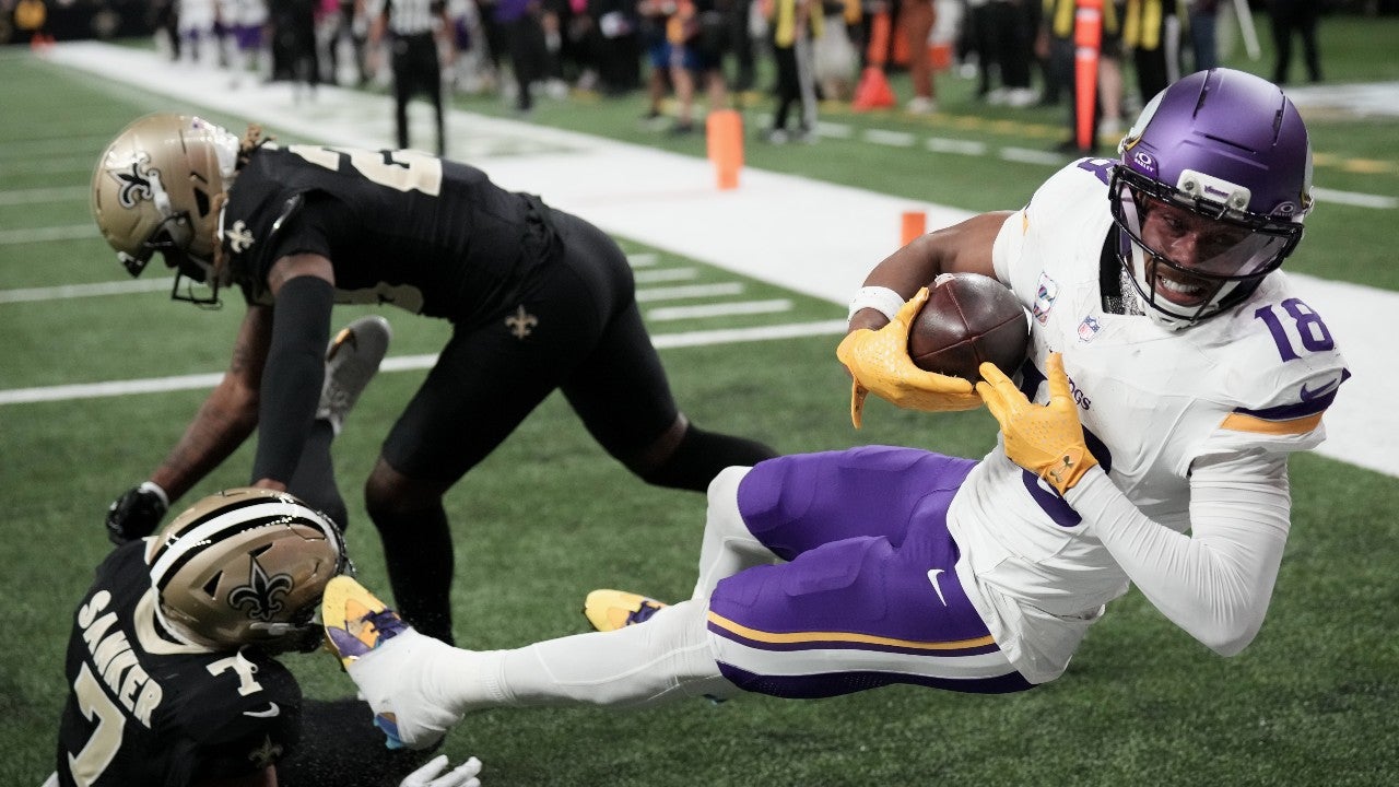 Jefferson, Jones and Murray all produce to help the unbeaten Vikings top the slumping Saints 23-13 — KSTP 5, Minnetonka Sports news