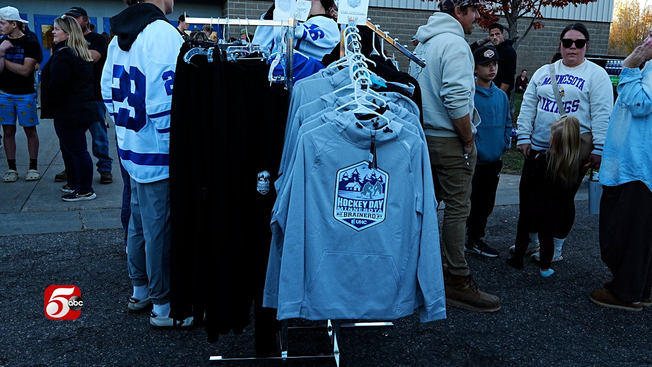 Brainerd celebrates 100 days until Hockey Day Minnesota — KSTP 5, Minnetonka Schools news