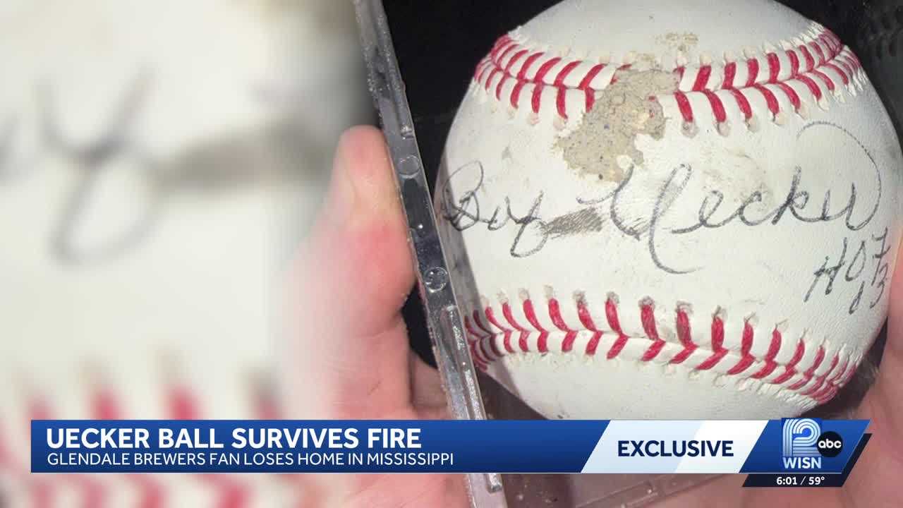Cherished baseball signed by Bob Uecker survives Mississippi fire — WISN 12 Milwaukee, Minnetonka Community news