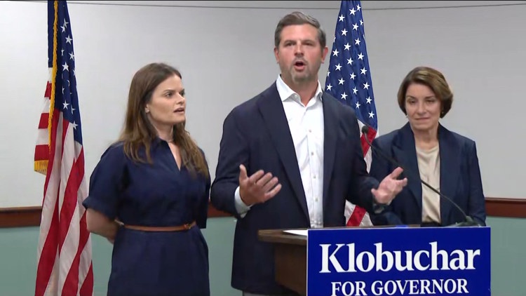 Parents of Harper Moyski backing Amy Klobuchar for governor — KARE 11 Local, Minnetonka Community news
