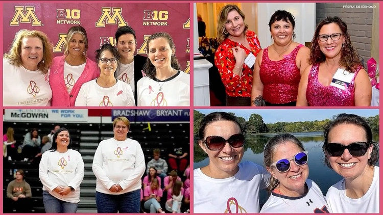 Firefly Sisterhood: Connecting breast cancer patients with mentors nationwide — KARE 11 Local, Minnetonka Community news