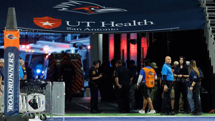 Military member dies after falling while rappelling from Alamodome's ceiling before UTSA vs. Navy game — NewsWest 9 (Permian Basin), Minnetonka Sports news