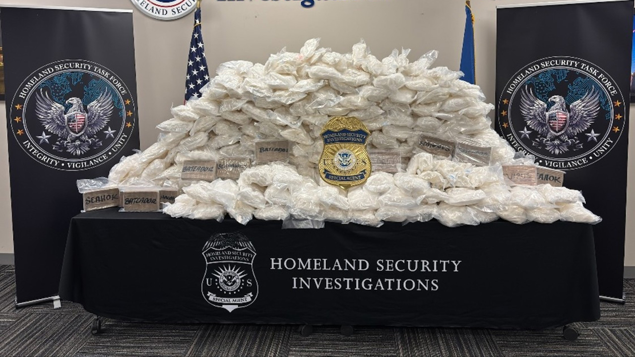 Routine traffic stop leads to major drug bust with over 700 pounds of meth and fentanyl found in vehicle — FOX 9