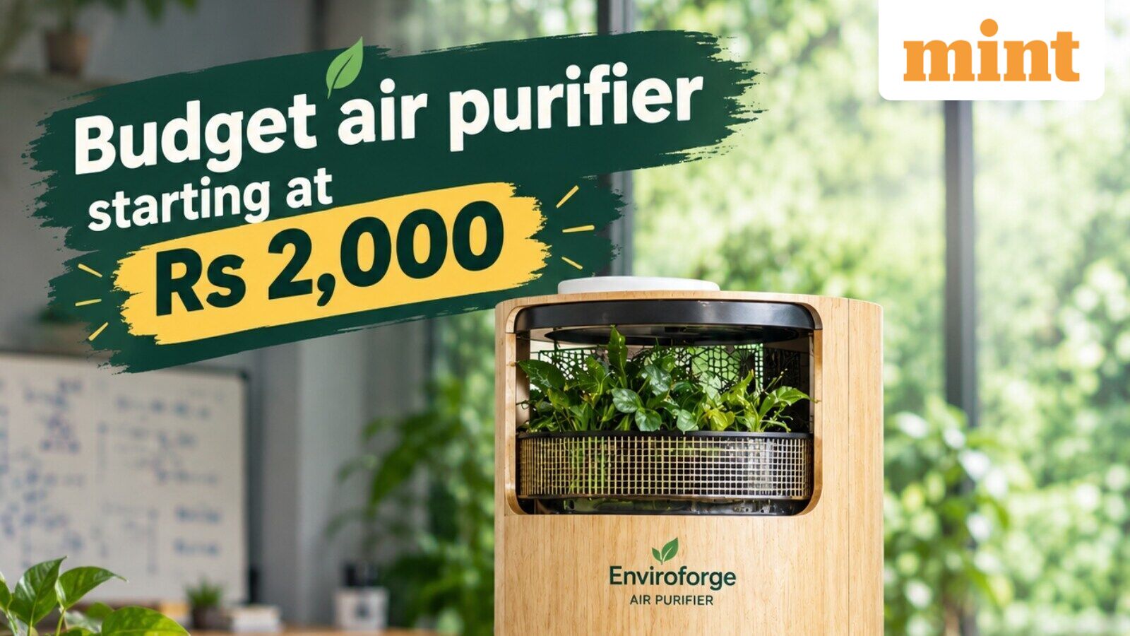 IIT Bombay scholar builds low cost air purifier starting at ₹2,000, can bring down AQI by 85% - How he did it? Details — Mint India, Minnetonka Technology news